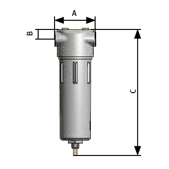 Filtr wstępny GTF190MFO - 1900m3/h -3